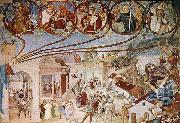 Lorenzo Lotto Stories of St Barbara painting